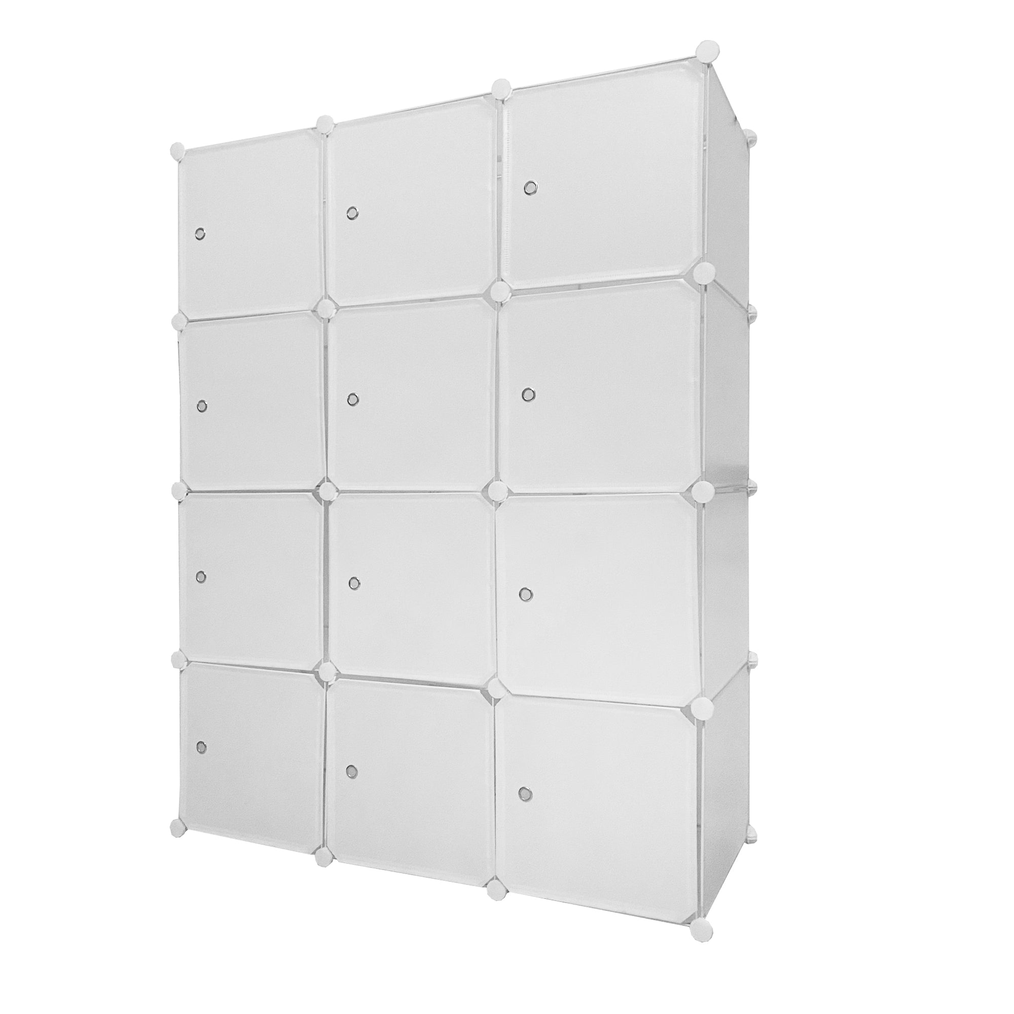 Armario Vestidor Cube Personalizable Boxed Elite Nyana Home 12 Cubos/Puertas 147x111x47cm - Nyana Store