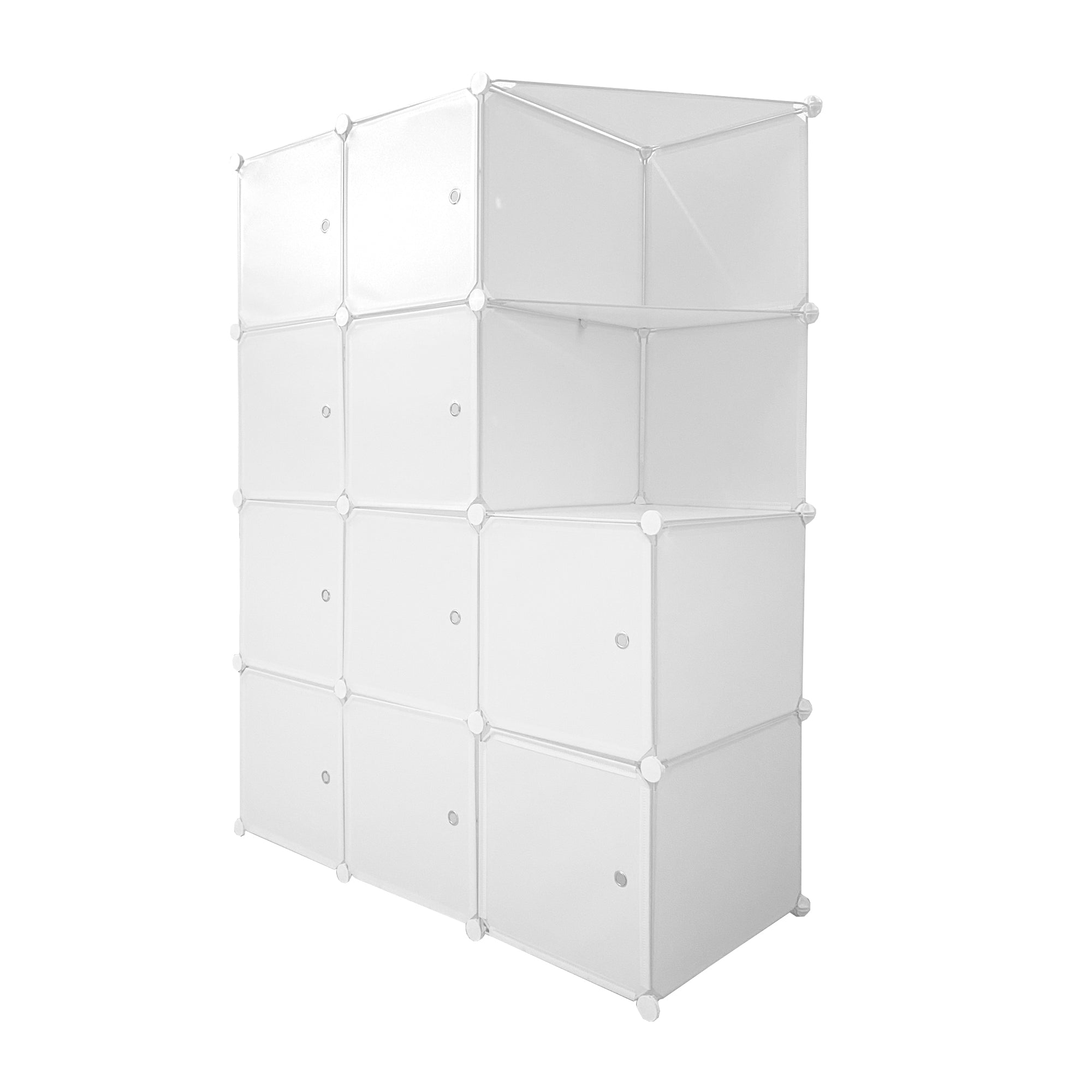 Armario Vestidor Cube Personalizable Boxed Nyana Home 10 Cubos/Puertas 2 esquineras 147x110x47cm - Nyana Store