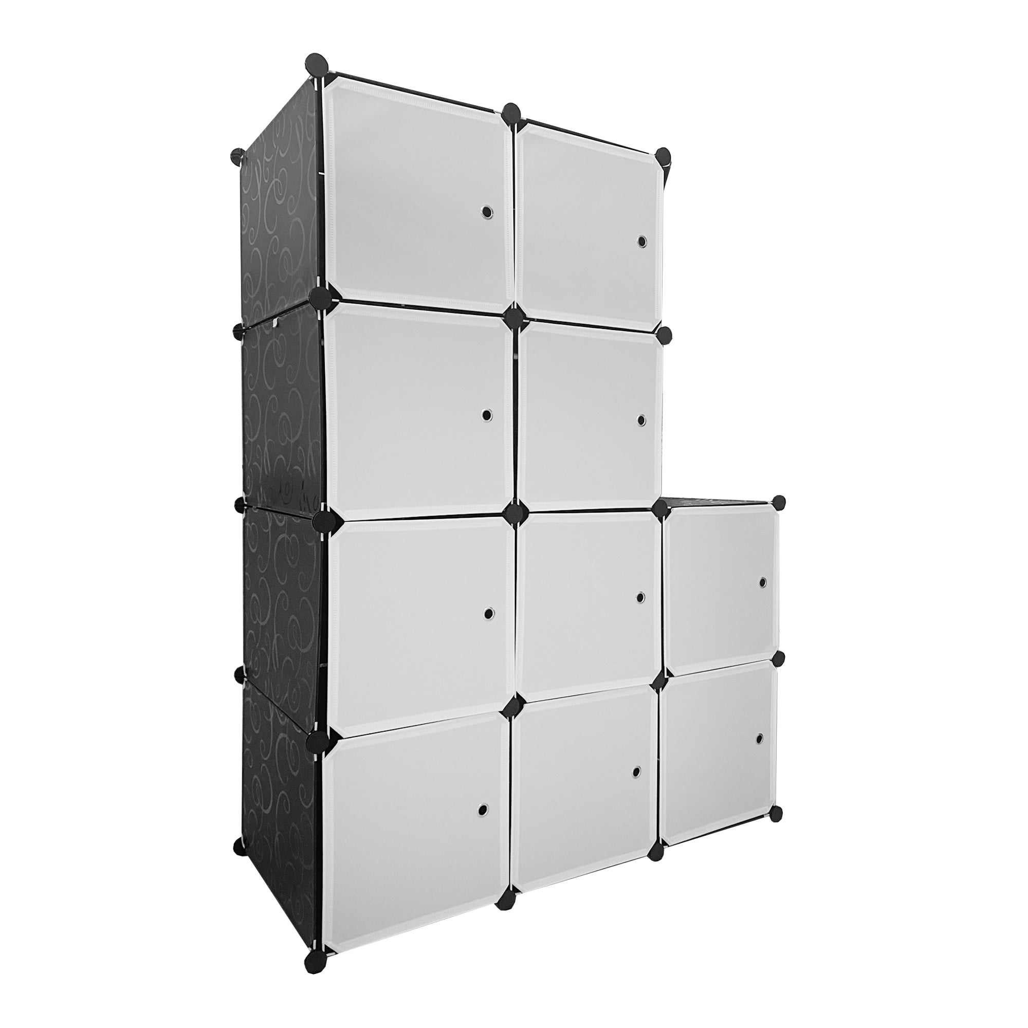 Armario Vestidor Cube Personalizable Boxed Nyana Home 10 Cubos/Puertas 2 esquineras 147x110x47cm - Nyana Store