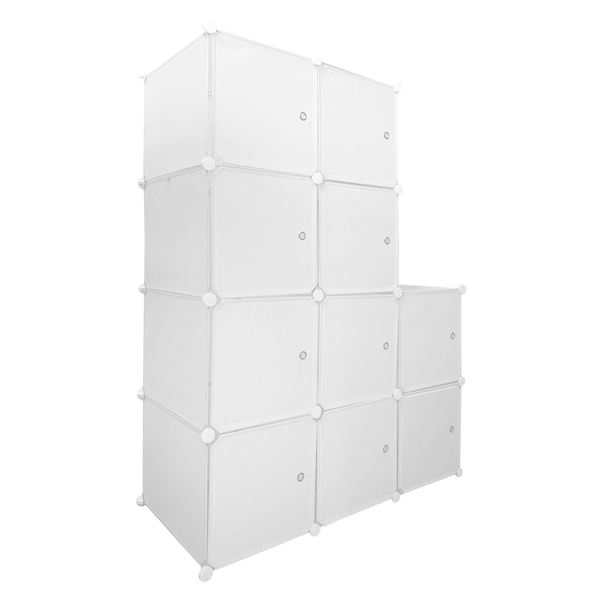 Armario Vestidor Cube Personalizable Boxed Nyana Home 10 Cubos/Puertas 2 esquineras 147x110x47cm - Nyana Store