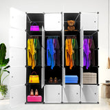 Armario Vestidor Cube Personalizable Boxed Premium Nyana Home 20 Cubos/Puertas 183x147x47cm - Nyana Store