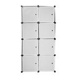 Armario Vestidor Cube Personalizable Boxed Simply Nyana Home 8 Cubos/Puertas 147x75x47cm - Nyana Store