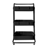 Carrito Almacenamiento metálico Nyana Home 3 estantes 85x44x37cm, 3 estantes - Nyana Store