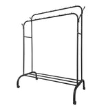 Perchero Burro Premium Maxi 1 Stand Nyana Home 152x110x56cm, 2 barras para colgar, 4 ganchos laterales, 1 balda inferior - Nyana Store