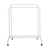 Perchero Burro Premium Maxi 1 Stand Nyana Home 152x110x56cm, 2 barras para colgar, 4 ganchos laterales, 1 balda inferior - Nyana Store