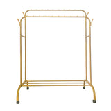 Perchero Burro Premium Maxi 1 Stand Nyana Home 152x110x56cm, 2 barras para colgar, 4 ganchos laterales, 1 balda inferior - Nyana Store