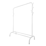 Perchero Burro Premium Rack 1 Stand Nyana Home 148x110x41cm, 1 barra para colgar, 1 balda inferior, 8 ganchos laterales - Nyana Store