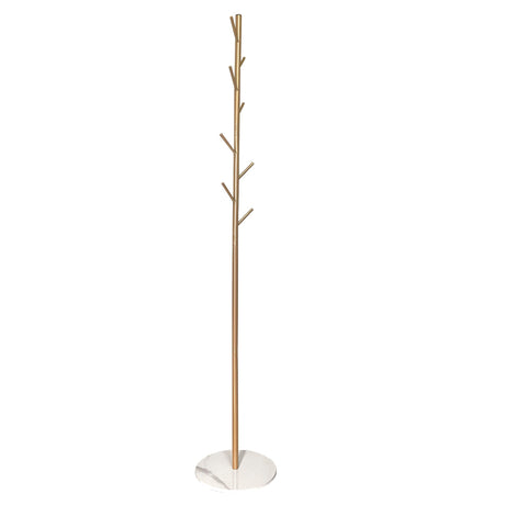 Perchero Premium Solid 8 colgadores Nyana Home 167x30x30cm Dorado 8 ganchos para colgar - Nyana Store