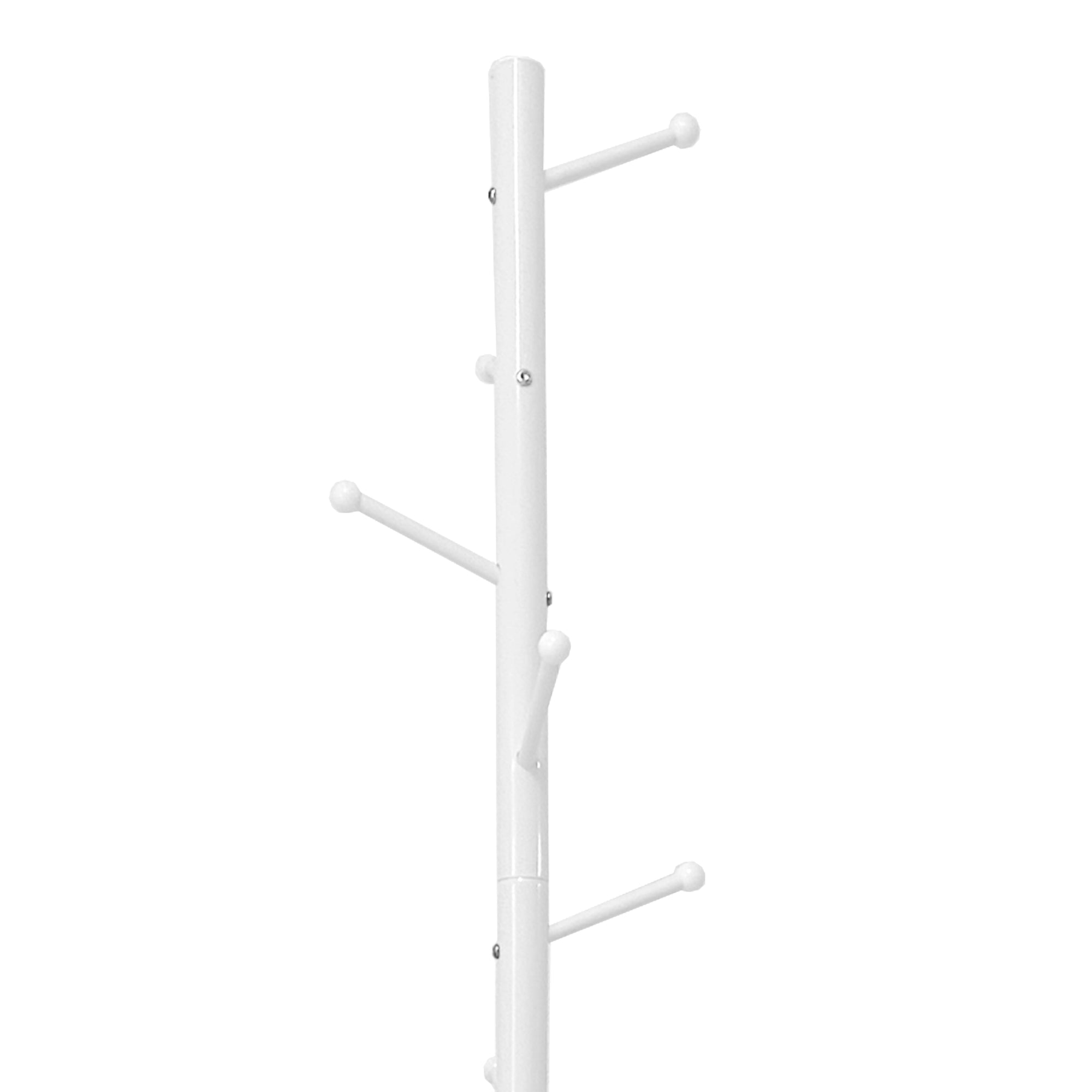 Perchero Premium Solid 8 colgadores Nyana Home 174x40x40cm Blanco 8 ganchos para colgar - Nyana Store