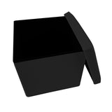 Puff Cuadrado Plegable Polipiel - Nyana Store