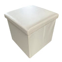 Puff Cuadrado Plegable Polipiel - Nyana Store