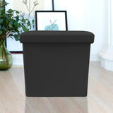 Puff Cuadrado Plegable Polipiel - Nyana Store