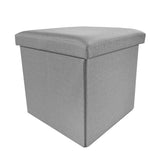 Puff Cuadrado Plegable Tela - Nyana Store