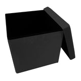 Puff Cuadrado Plegable Terciopelo - Nyana Store