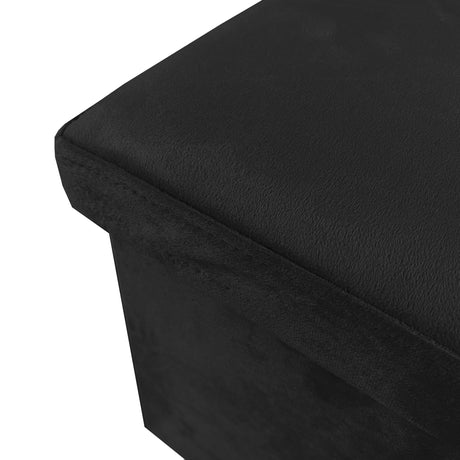 Puff Cuadrado Plegable Terciopelo - Nyana Store