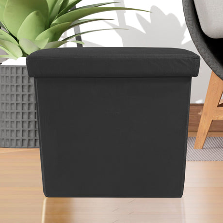 Puff Cuadrado Plegable Terciopelo - Nyana Store