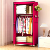 Armario Vestidor Tela Con Bolsillos Laterales 160x70x45 Cm - Nyana Store