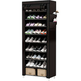 Armario Zapatero Tela Con Bolsillos Laterales 160x88x30 Cm - Nyana Store