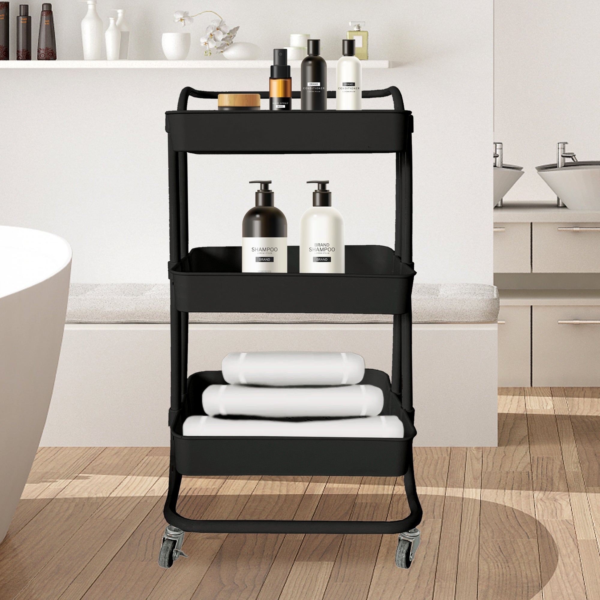 Estantería Metálica Baño WC. Organización funcional y elegante para tu  baño. – Nyana Store