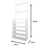 Recibidor Perchero de Entrada 5 Alturas Plus - Nyana Store